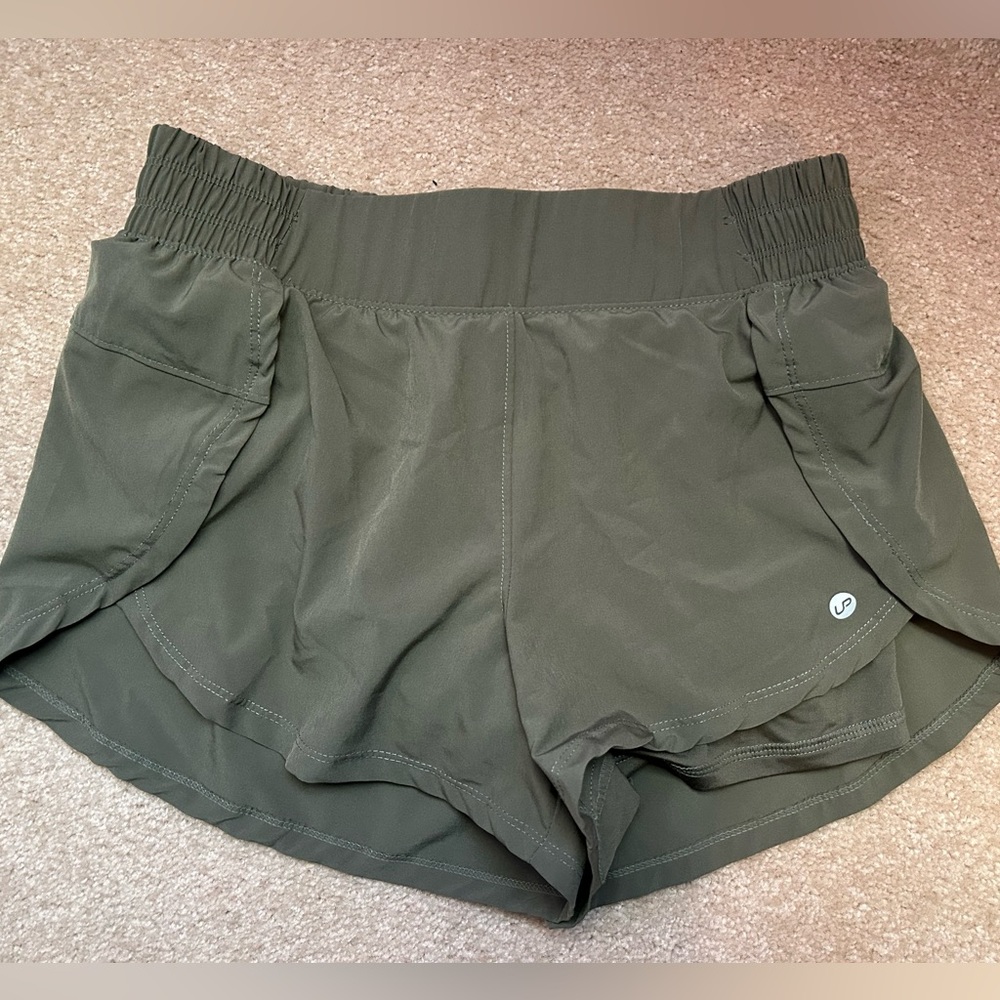Green Athletic Shorts